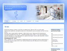 Tablet Screenshot of gastroenterologiepraha1.cz